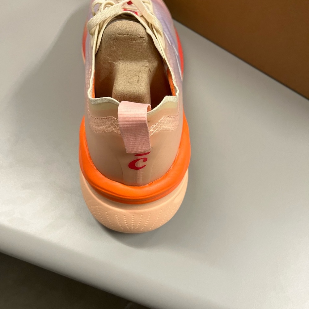 NIB Clove Alto Women's Purple And Orange Sneakers - Picture 4 of 13